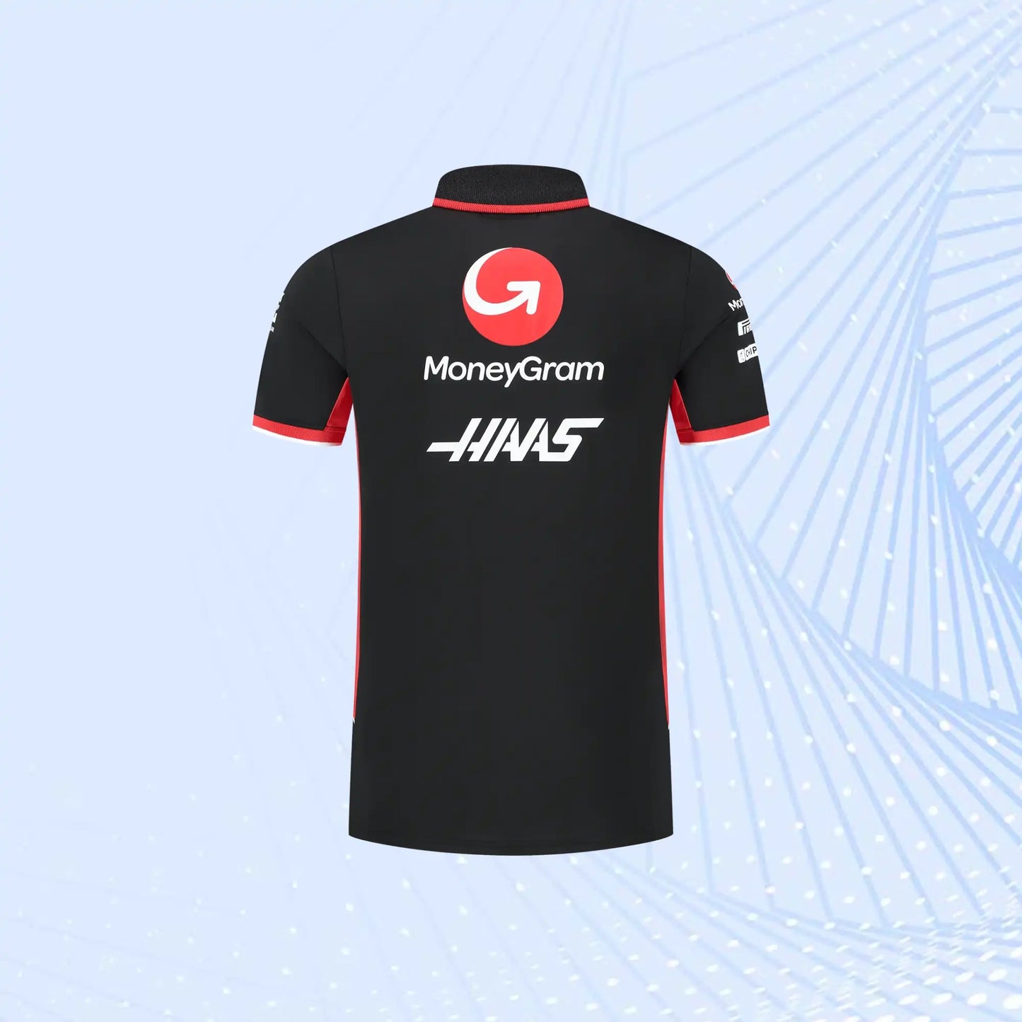 New 2024 Haas F1 Team Driver Polo Shirt - view 3
