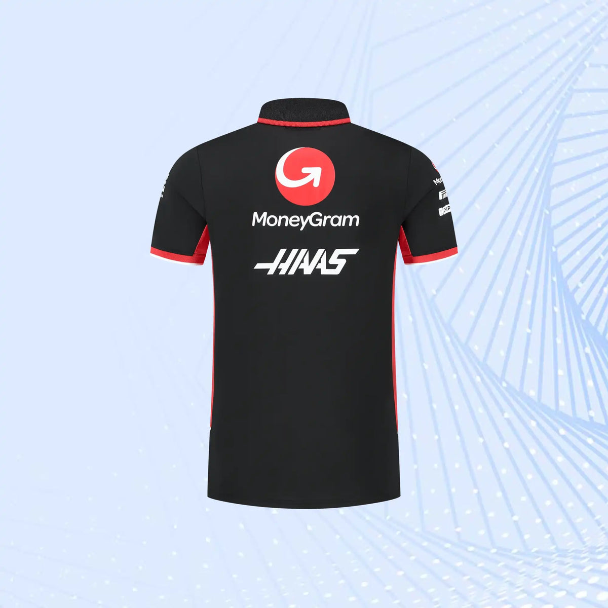 New 2024 Haas F1 Team Driver Polo Shirt - view 3