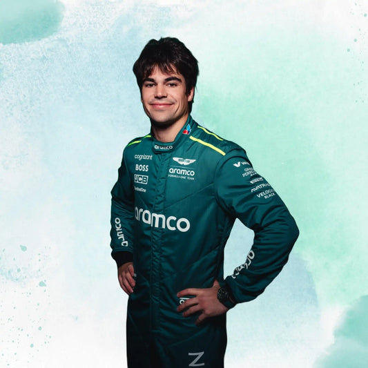 New 2024 Lance Stroll F1 Team Aston Martin Replica Racing Suit - view 2