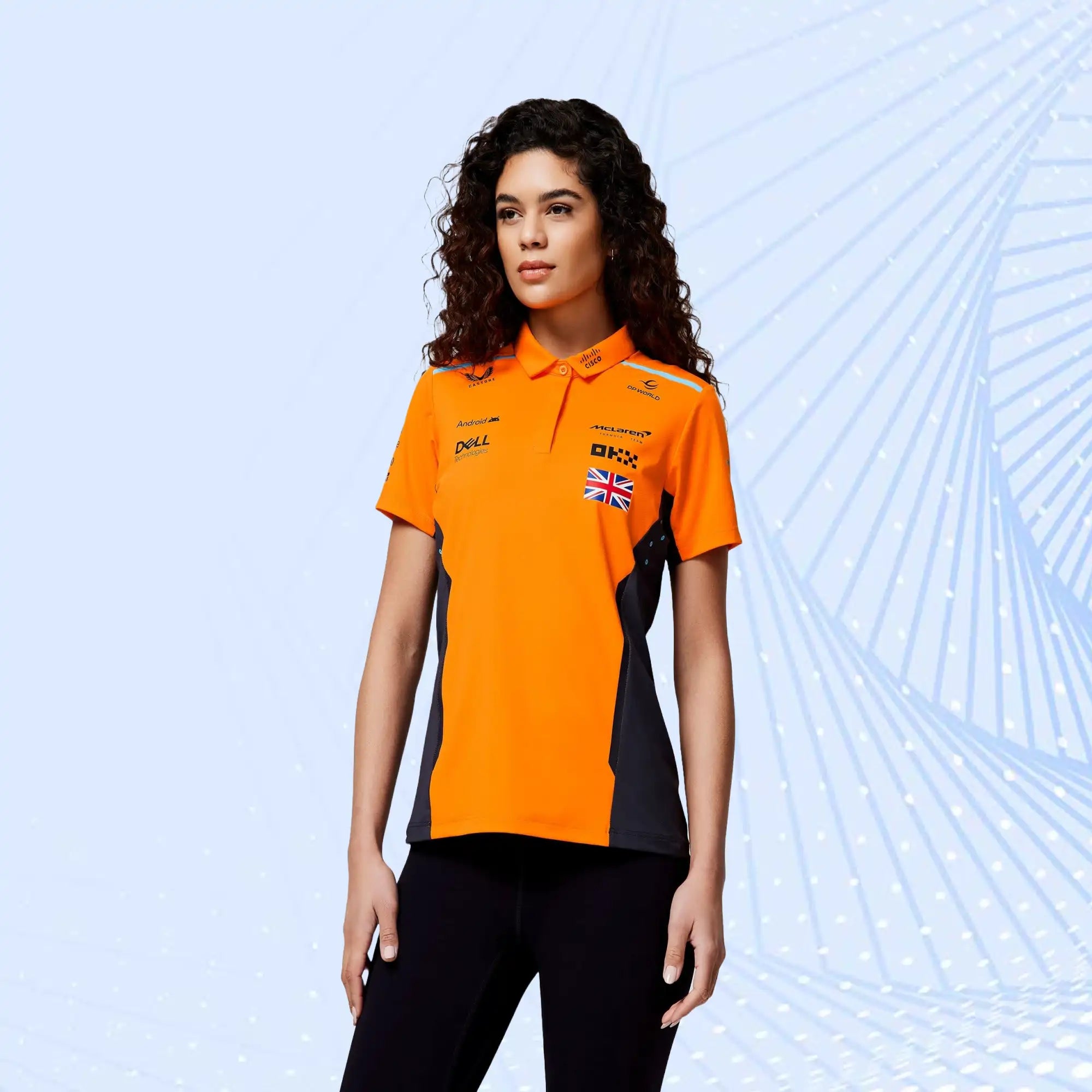 New 2024 Lando Norris McLaren Teamwear Polo Shirt Formula 1 - view 4