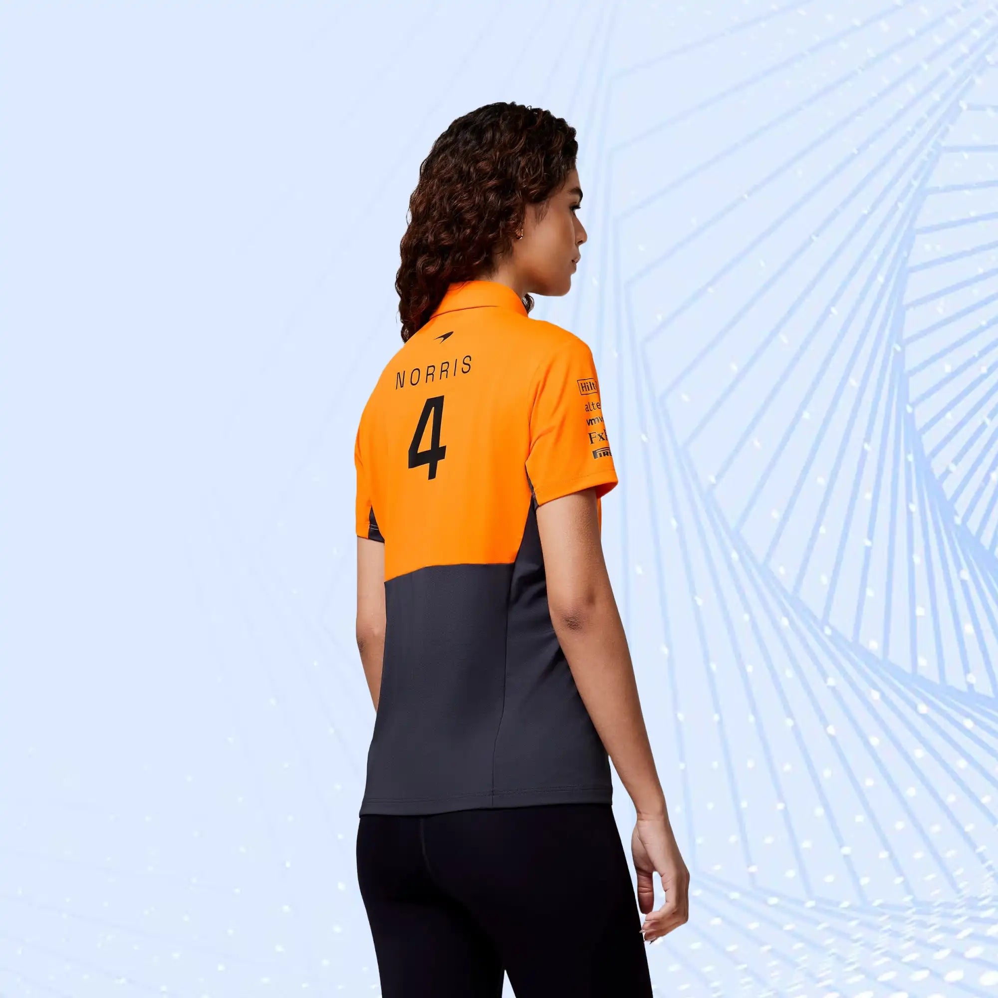 New 2024 Lando Norris McLaren Teamwear Polo Shirt Formula 1 - view 5