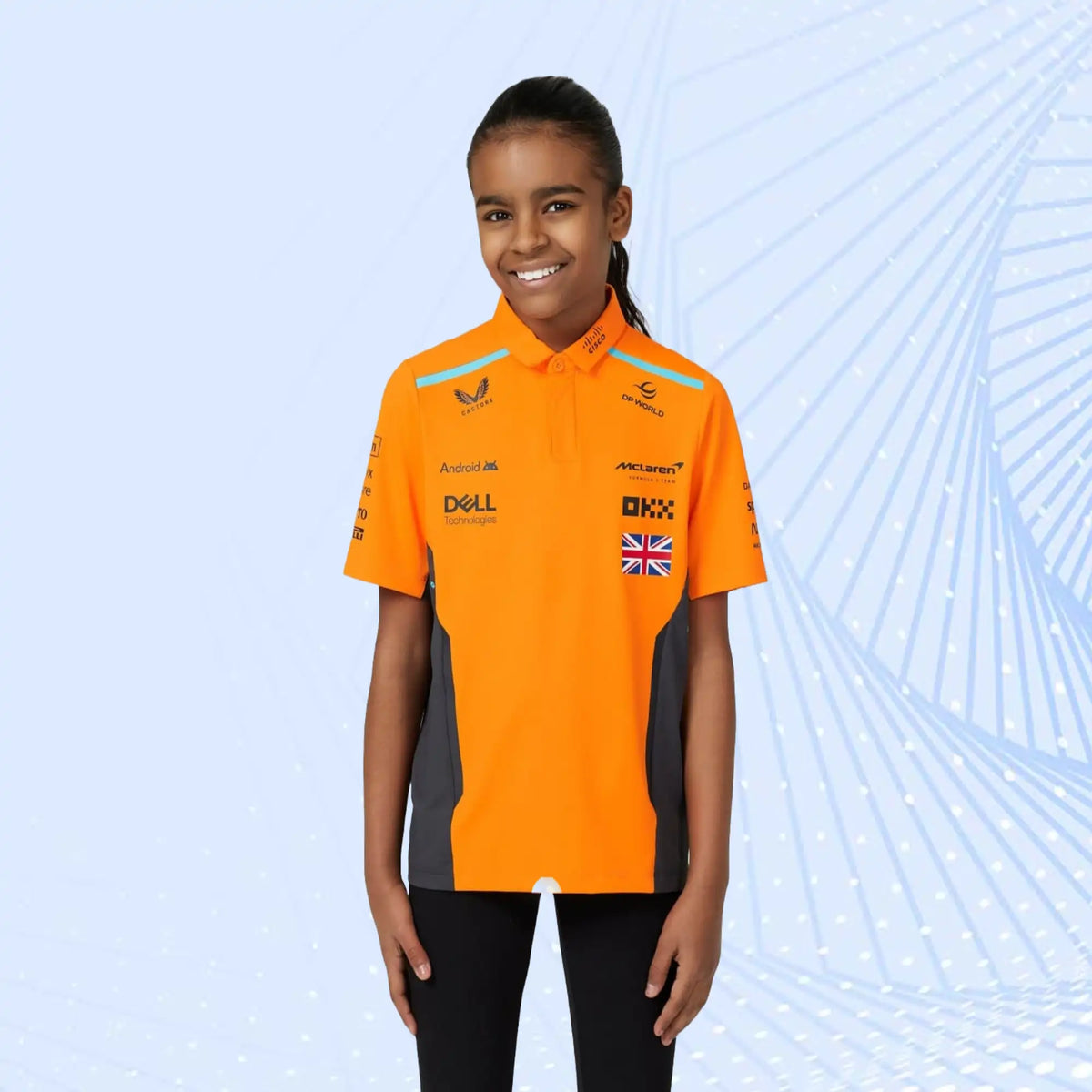 New 2024 Lando Norris McLaren Teamwear Polo Shirt Formula 1 - view 7