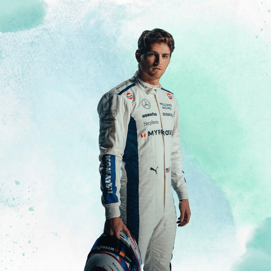 New 2024 Logan Sargeant F1 Team Williams Racing Replica Racing Suit - view 2