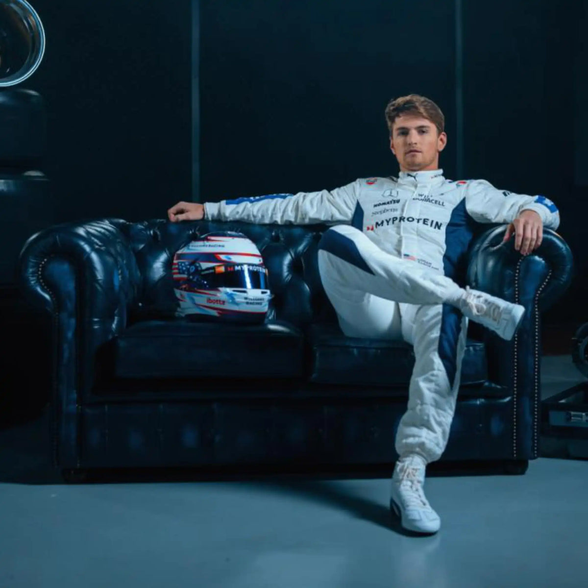 New 2024 Logan Sargeant F1 Team Williams Racing Replica Racing Suit - view 5