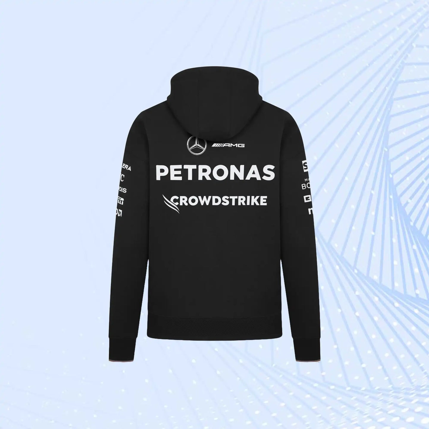New 2024 Mercedes AMG Petronas F1 Team Hoodie - view 3