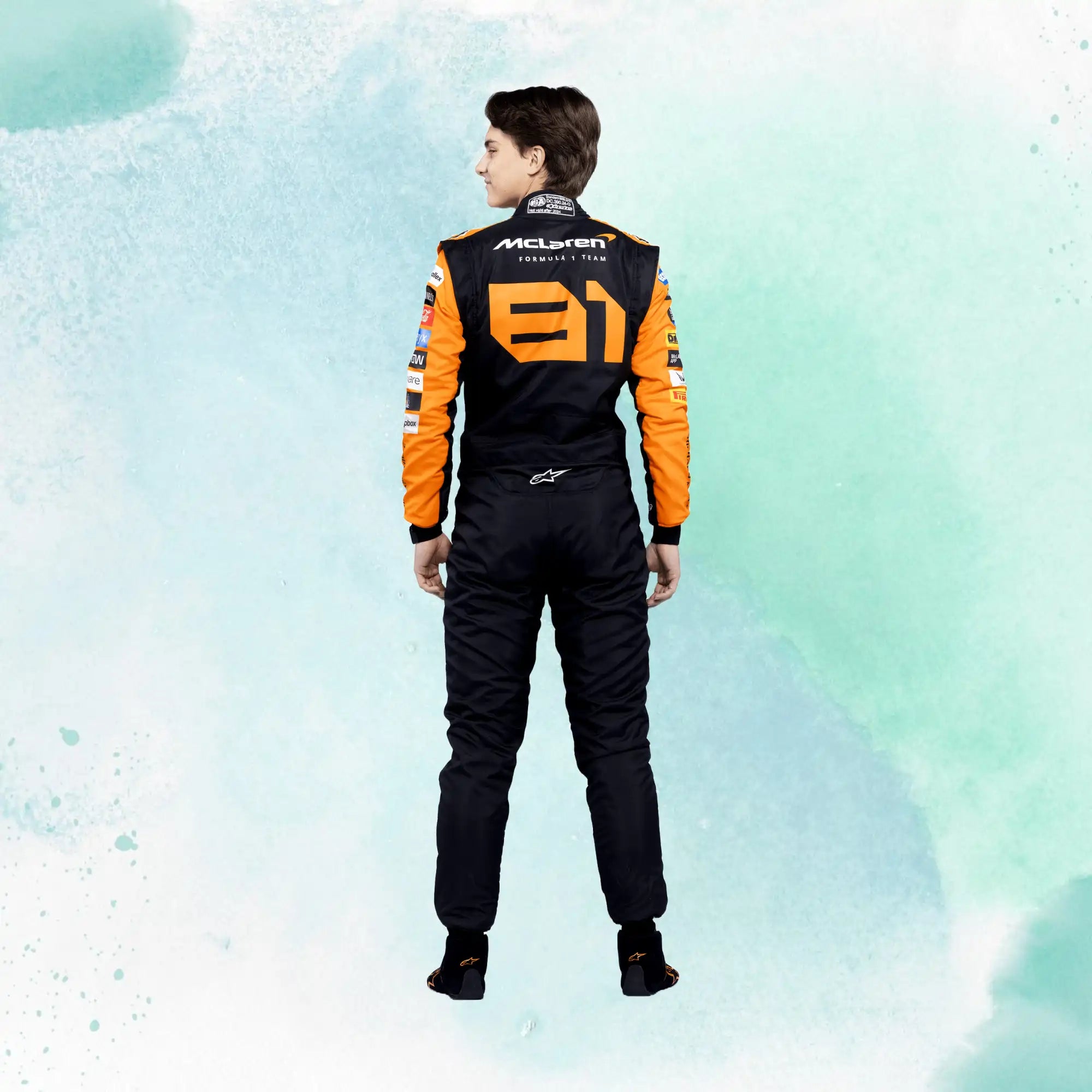 New 2024 Oscar Piastri McLaren F1 Team Replica Racing Suit - view 2