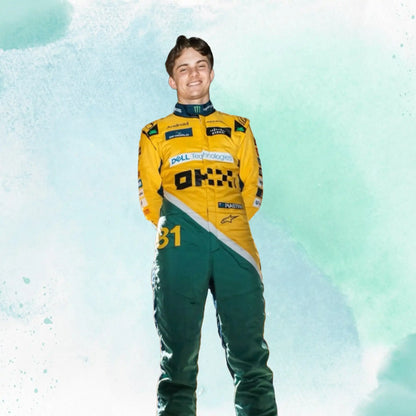 New 2024 Oscar Piastri McLaren Monaco GP F1 Team Replica Racing Suit - view 4