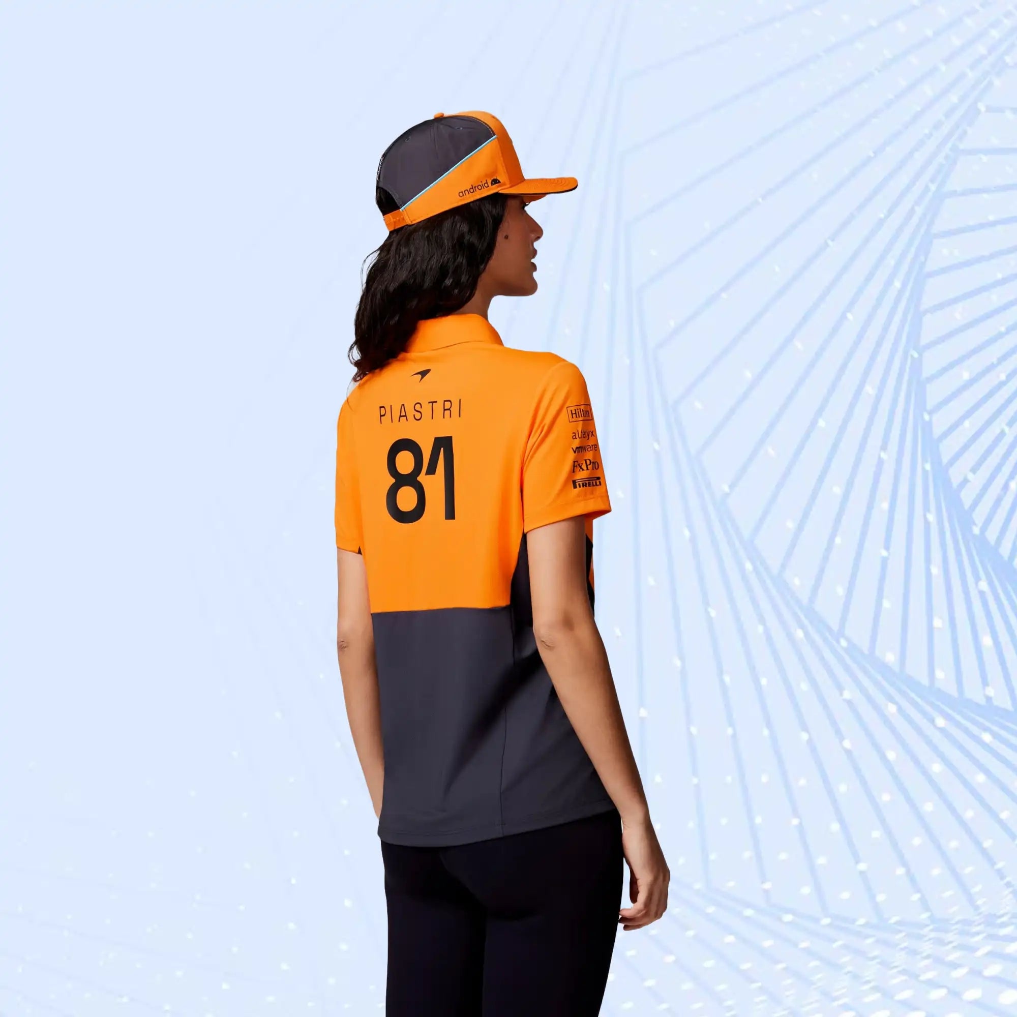 New 2024 Oscar Piastri Teamwear Polo Shirt Formula 1 - view 5