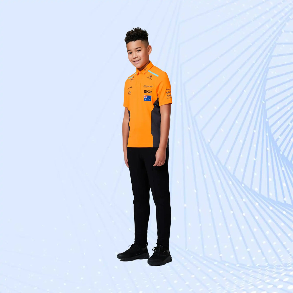 New 2024 Oscar Piastri Teamwear Polo Shirt Formula 1 - view 7