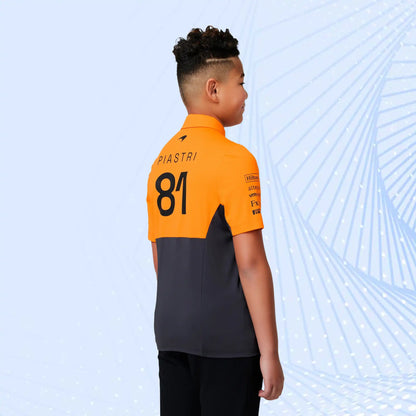 New 2024 Oscar Piastri Teamwear Polo Shirt Formula 1 - view 8