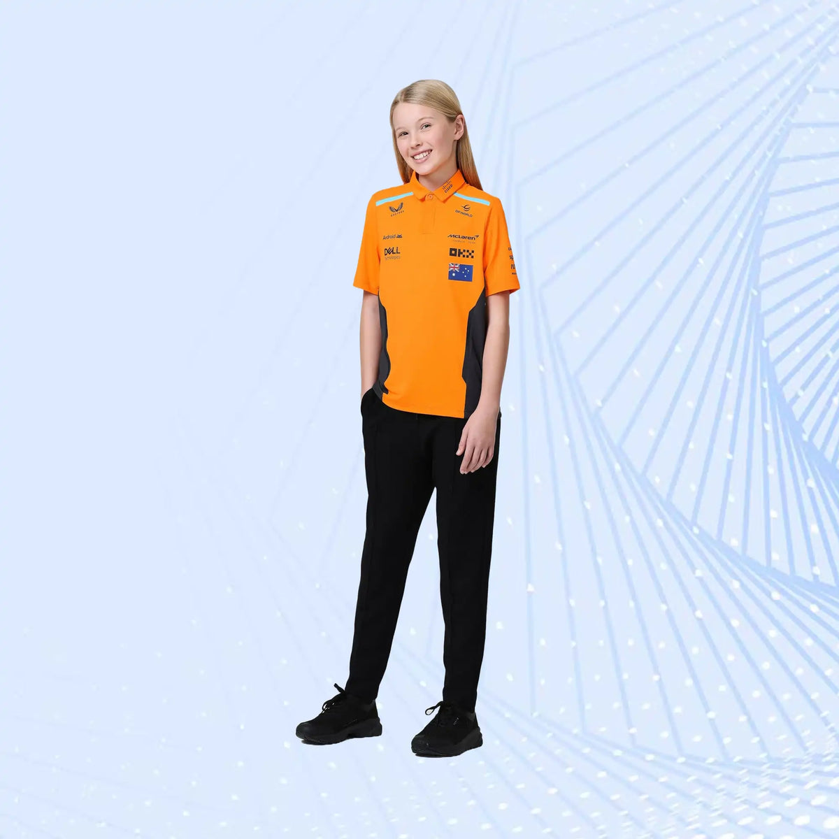 New 2024 Oscar Piastri Teamwear Polo Shirt Formula 1 - view 9
