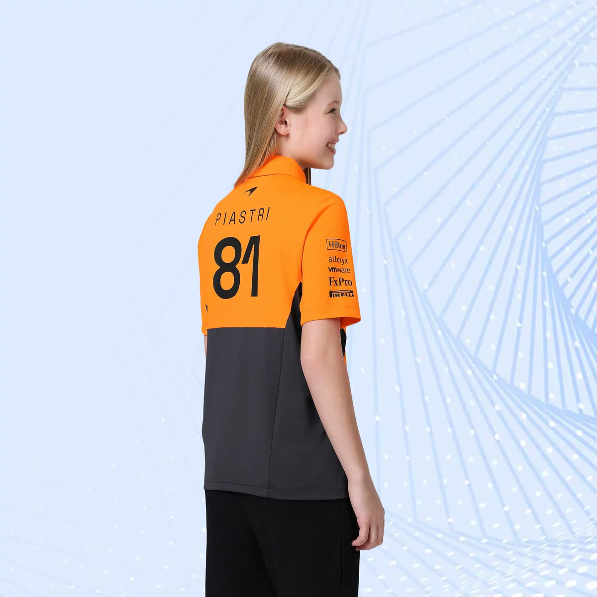 New 2024 Oscar Piastri Teamwear Polo Shirt Formula 1 - view 10