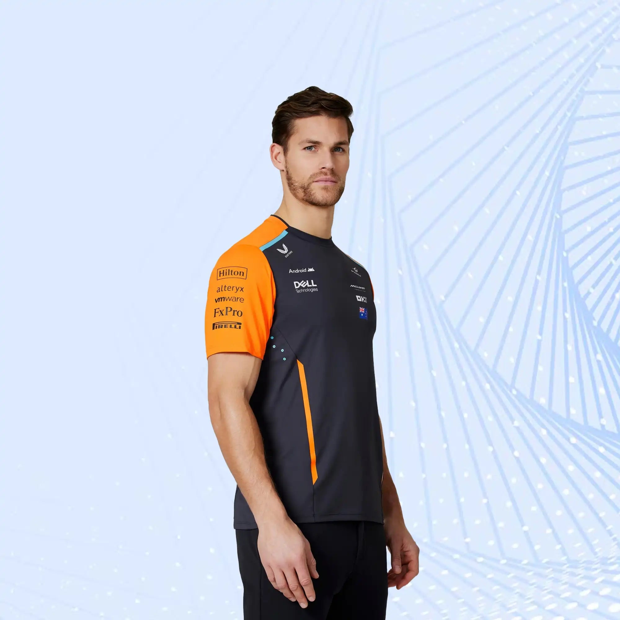New 2024 Oscar Piastri Teamwear Set Up T-Shirt Formula 1 - view 1