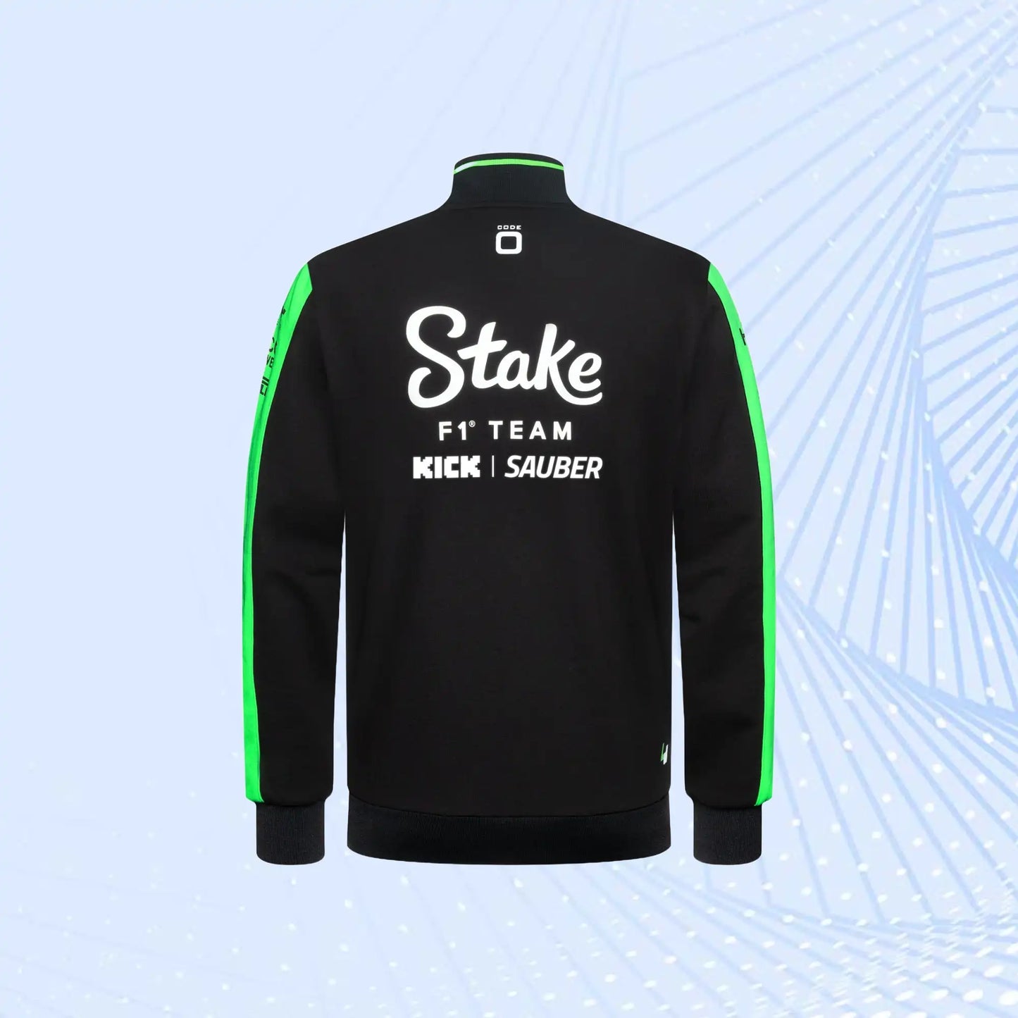 New 2024 Stake F1 Team Kick Sauber Sweat Jacket - view 3