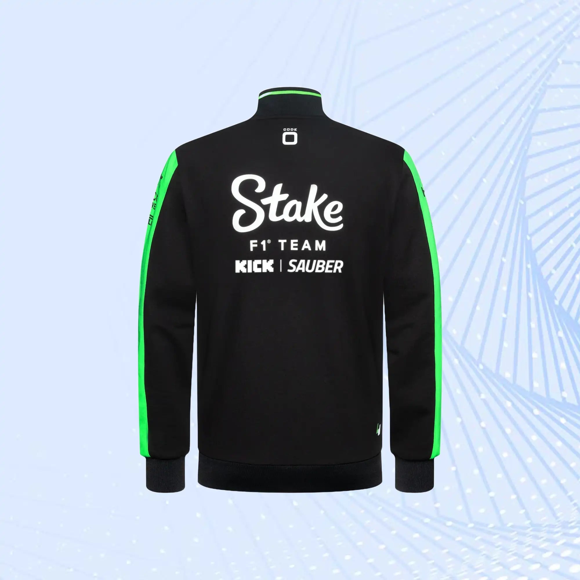 New 2024 Stake F1 Team Kick Sauber Sweat Jacket - view 3