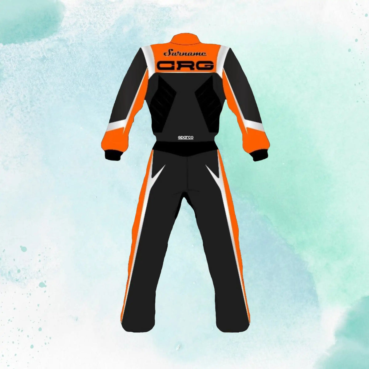 New 2025 CRG Go Karting Overall Sublimation Printed Go Kart Racing Suit - view 2