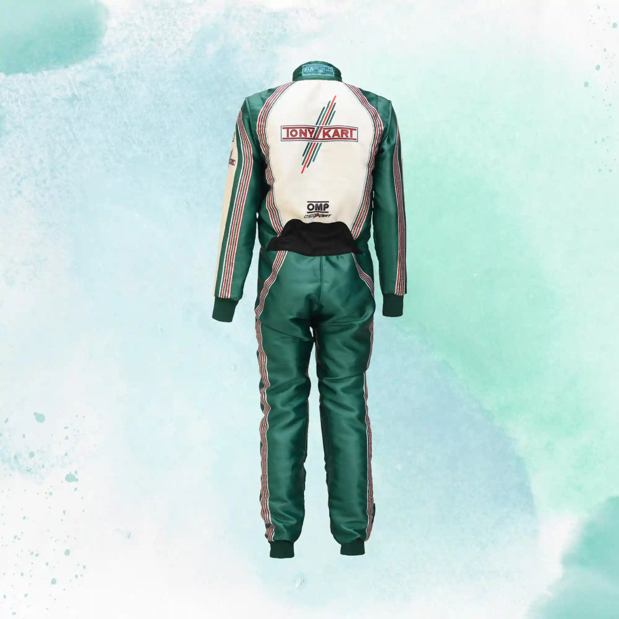 New 2025 Tony Kart Sublimation Printed Overall Replica Go Kart Driver Racing Suit - view 2