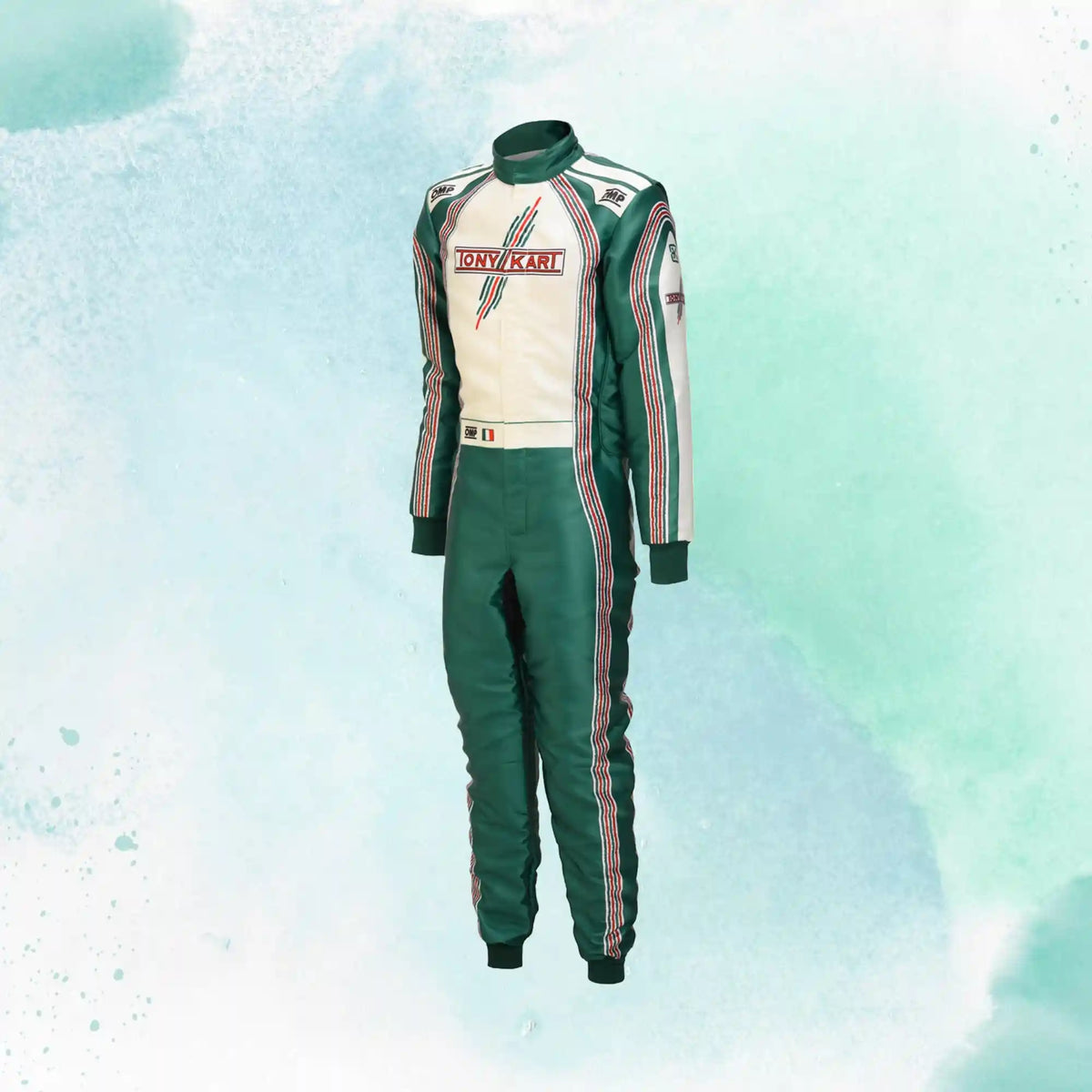 New 2025 Tony Kart Sublimation Printed Overall Replica Go Kart Driver Racing Suit - view 3
