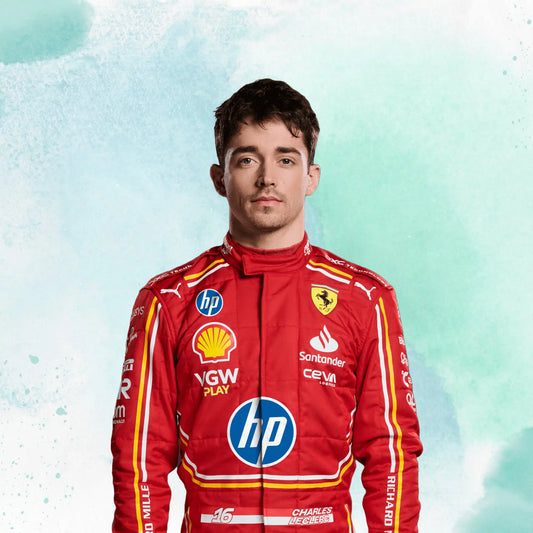 New Charles Leclerc 2024 Monaco GP Scuderia Ferrari HP F1 Team Replica Racing Suit - view 2