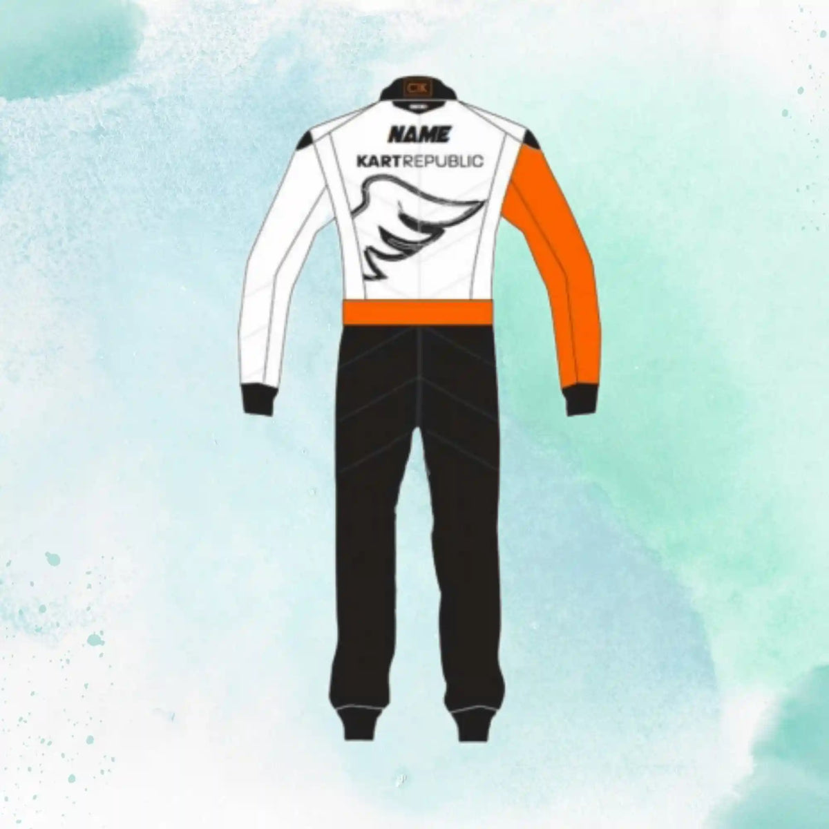 New Go Kart Republic Overall Go Kart Driver Replica Racing Suit Sublimation Printed - view 3