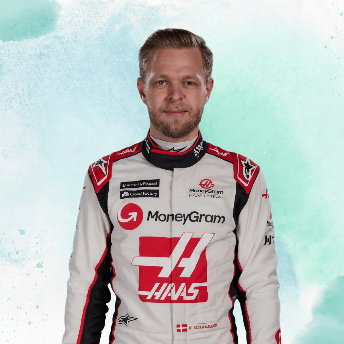 New Kevin Magnussen 2023 F1 Team Haas Replica Racing Suit - view 2