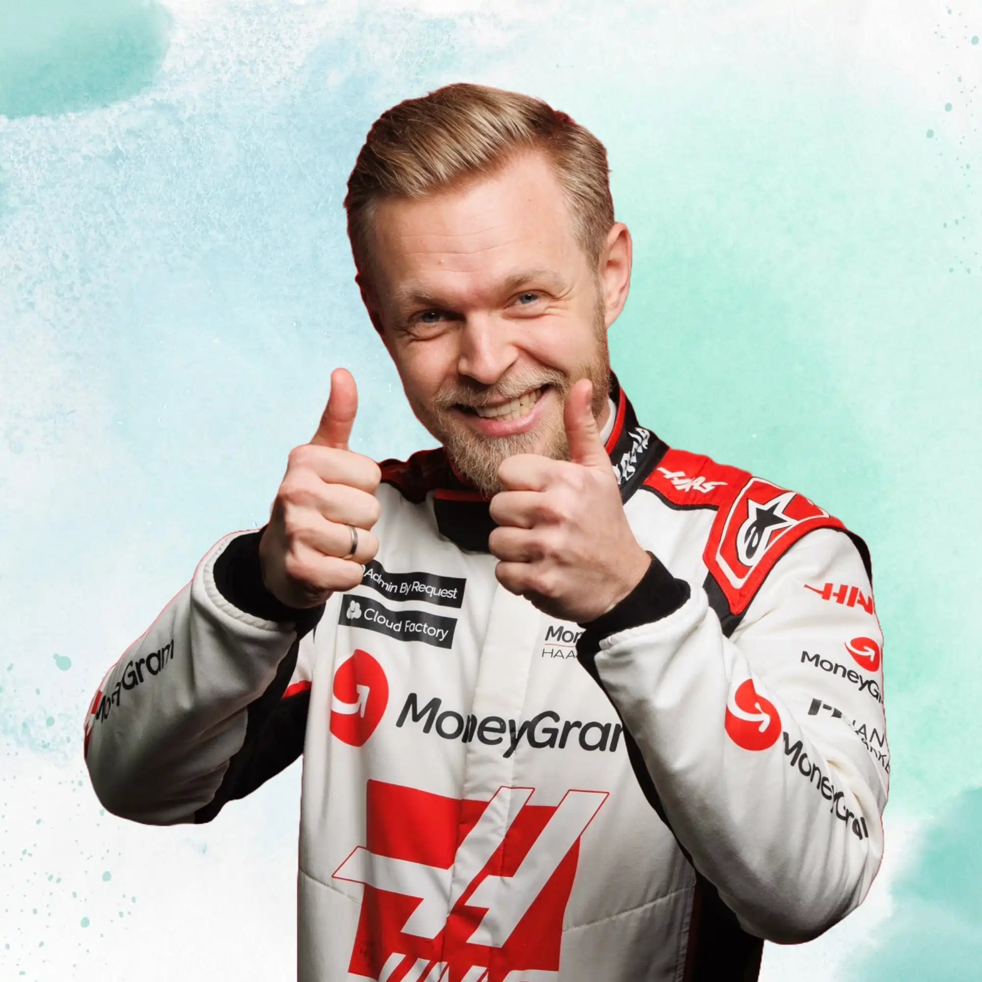 New Kevin Magnussen 2023 F1 Team Haas Replica Racing Suit - view 4