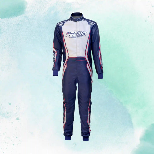 New Kosmic Overall Go Kart Driver 2022 Sublimation Printed Replica Racing Suit - view 1