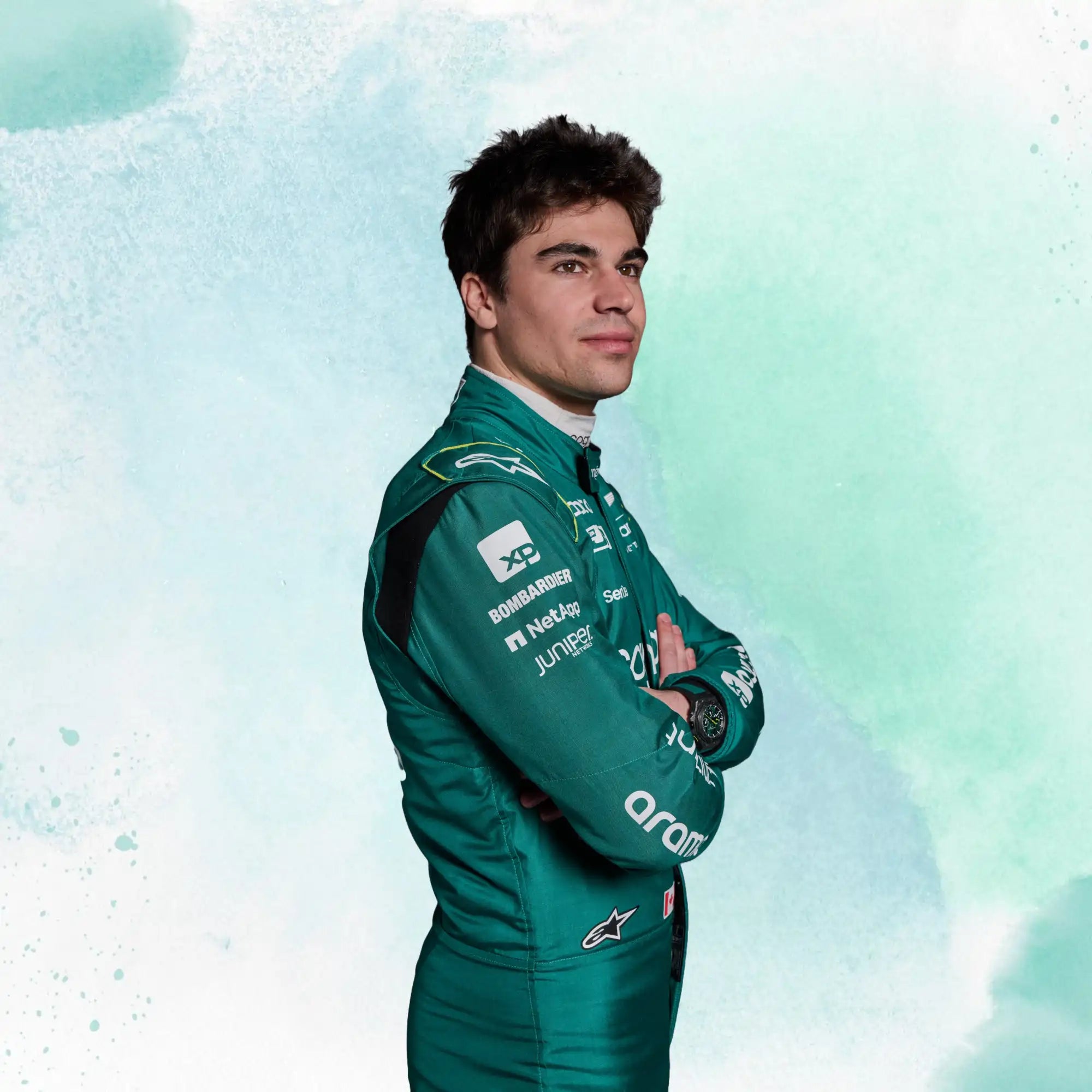 New Lance Stroll 2023 F1 Team Aston Martin Replica Racing Suit - view 4