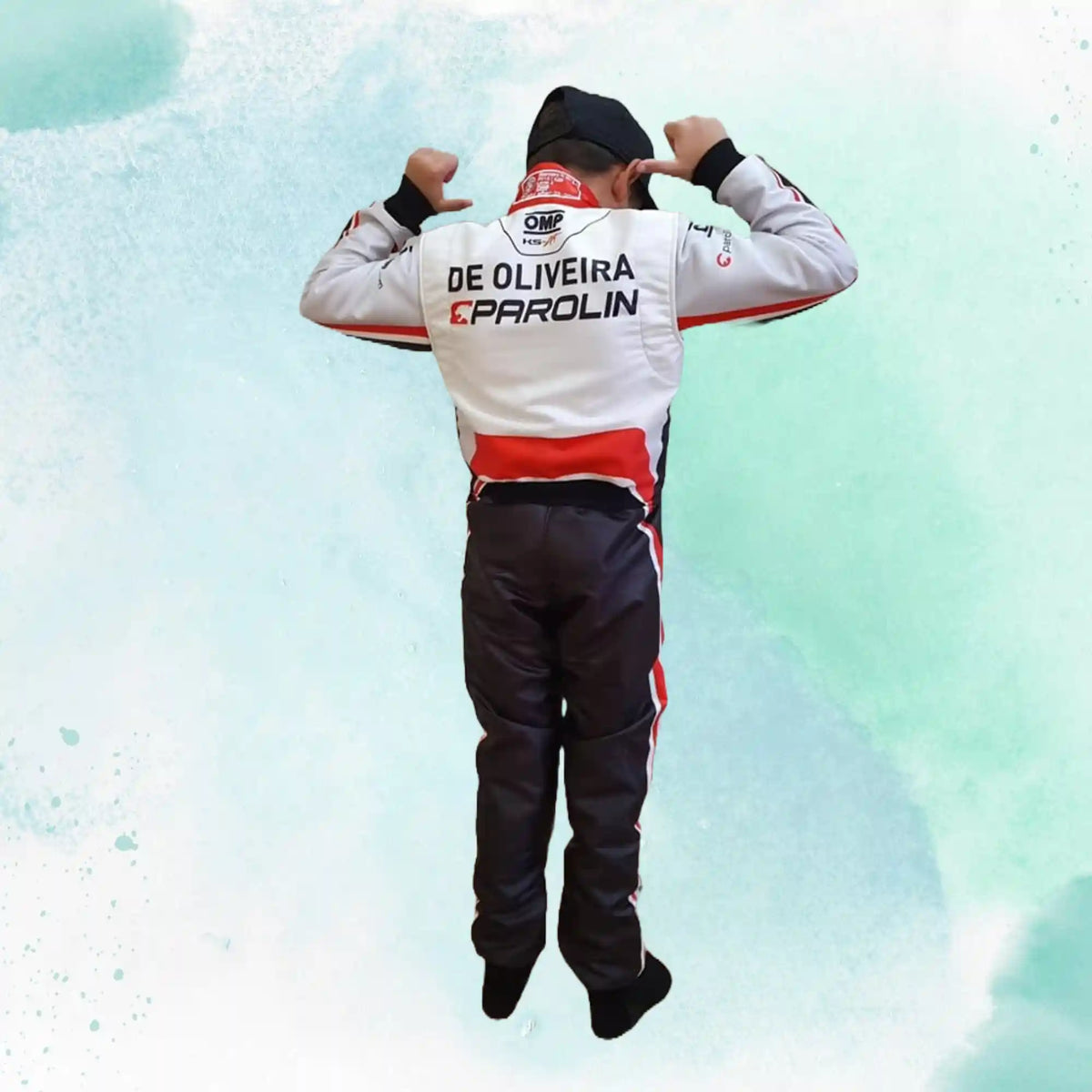 New Parolin MotorSports OMP Replica Kart Suit - view 4