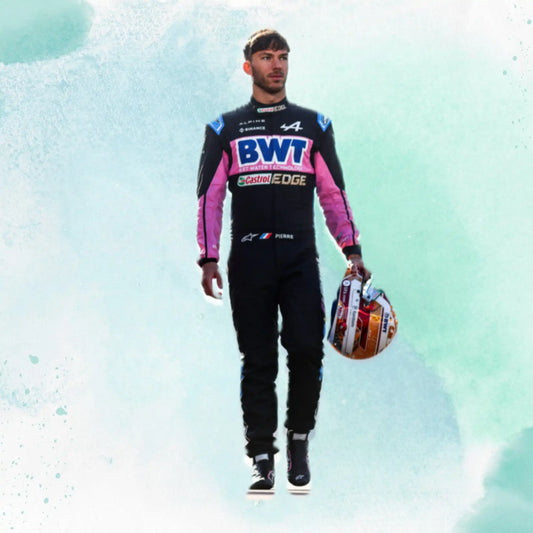 New Pierre Gasly 2023 BWT Team Alpine Replica Racing Suit F1 Team - view 2