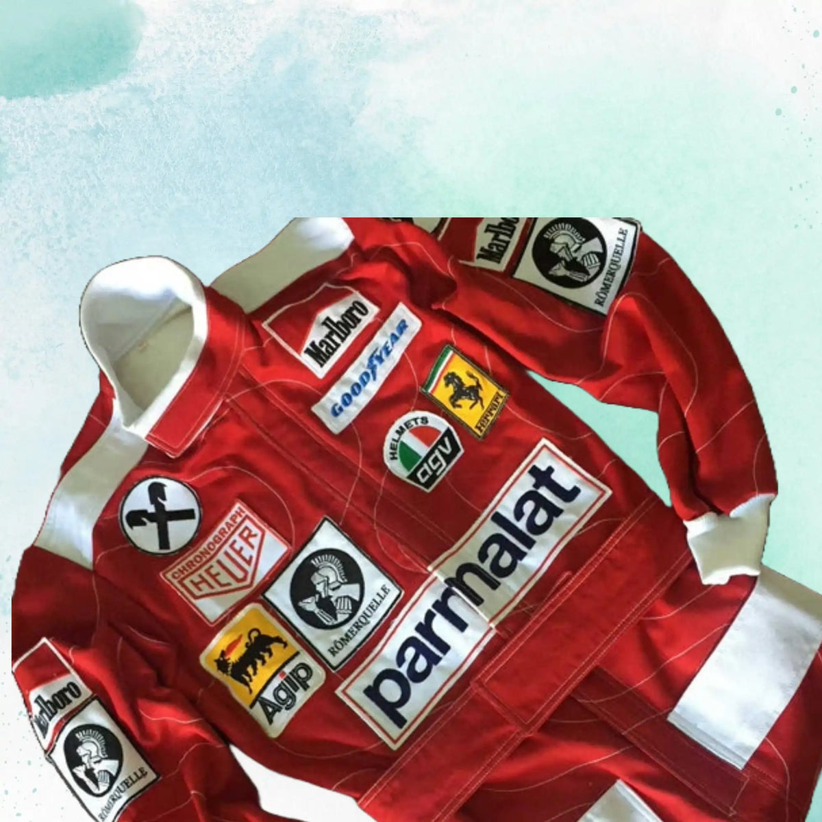 Niki Lauda 1976 Team F1 Ferrari Replica Patch Replica Race Suit - view 5