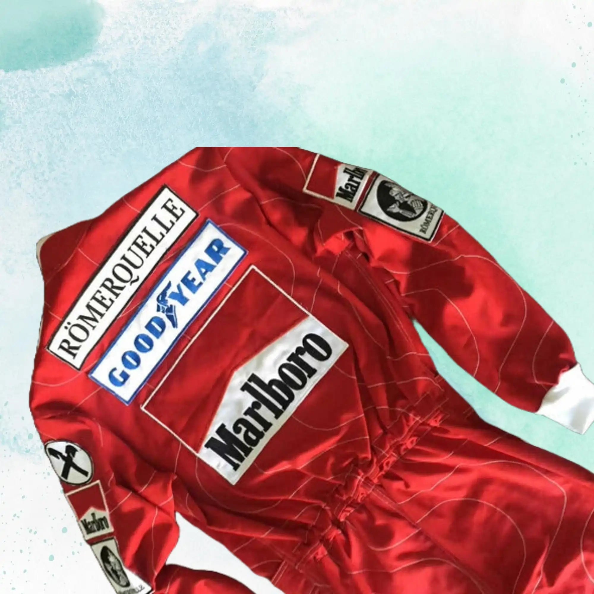 Niki Lauda 1976 Team F1 Ferrari Replica Patch Replica Race Suit - view 6