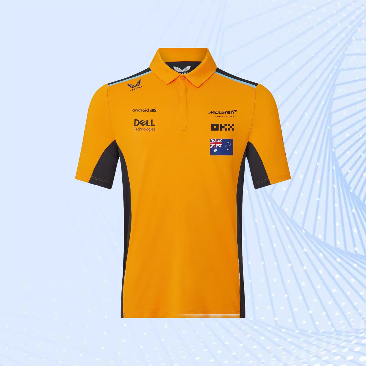 Oscar Piastri McLaren 2023 F1 Team Driver Polo - view 2
