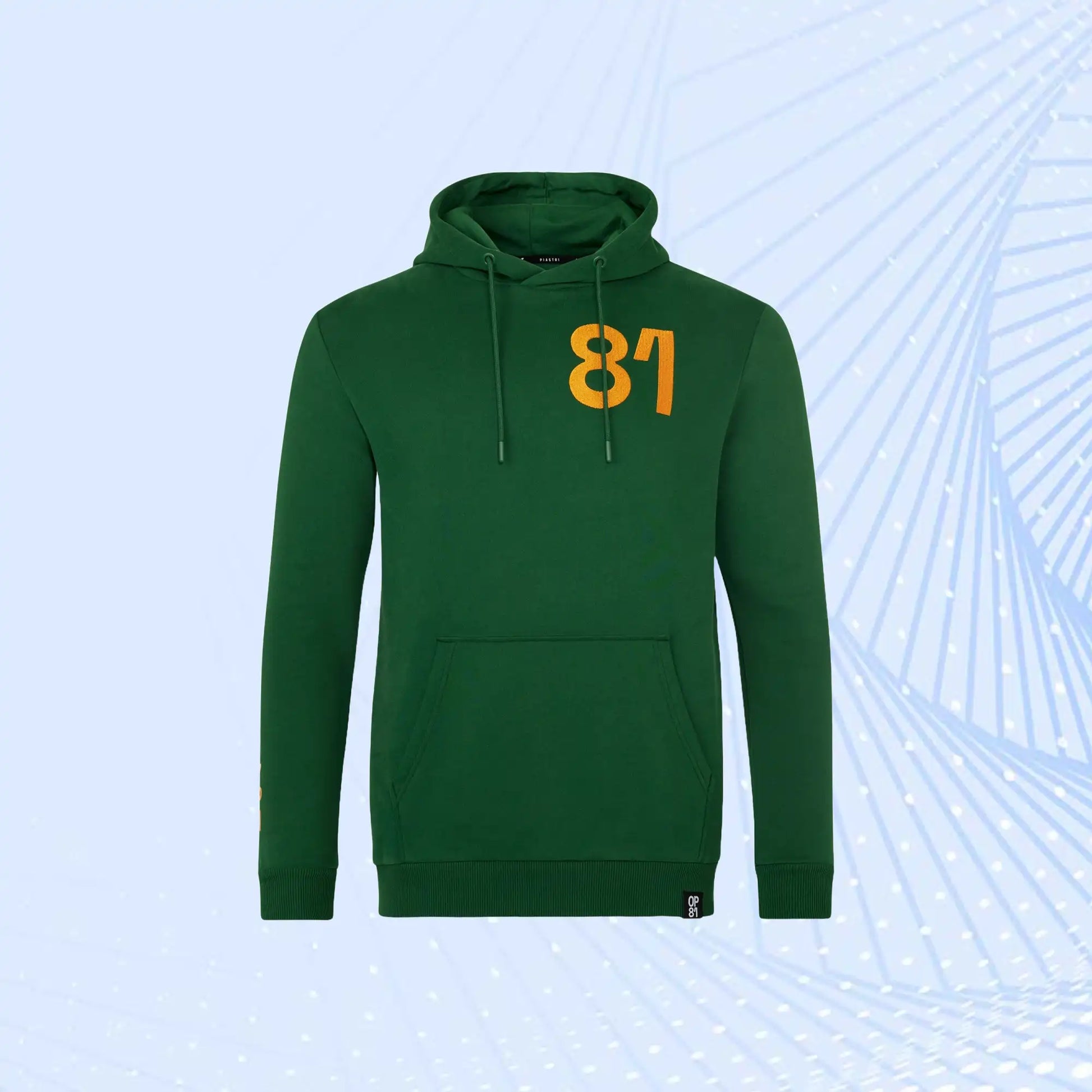 Oscar Piastri McLaren F1 Team Australia Special Edition Hoodie- Green- Unisex - view 2