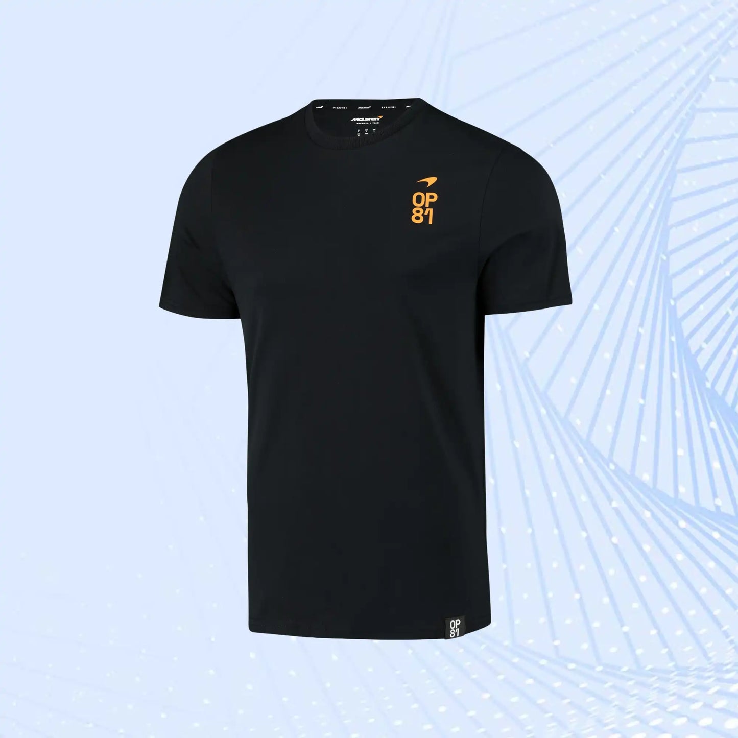 Oscar Piastri No 81 McLaren Formula 1 Team T-shirt- Black - view 2