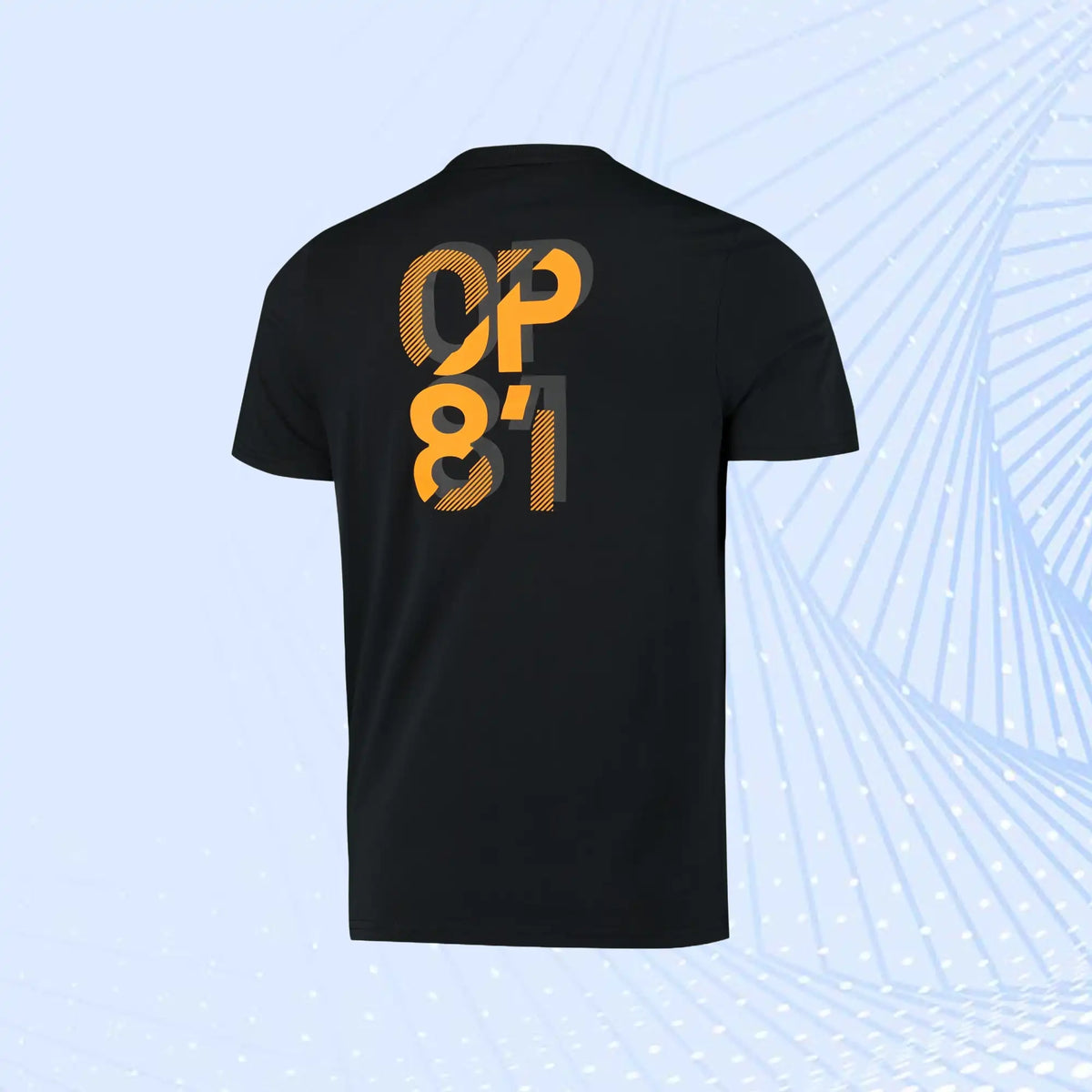 Oscar Piastri No 81 McLaren Formula 1 Team T-shirt- Black - view 3