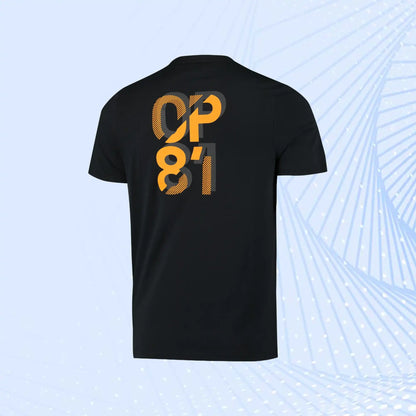 Oscar Piastri No 81 McLaren Formula 1 Team T-shirt- Black - view 3