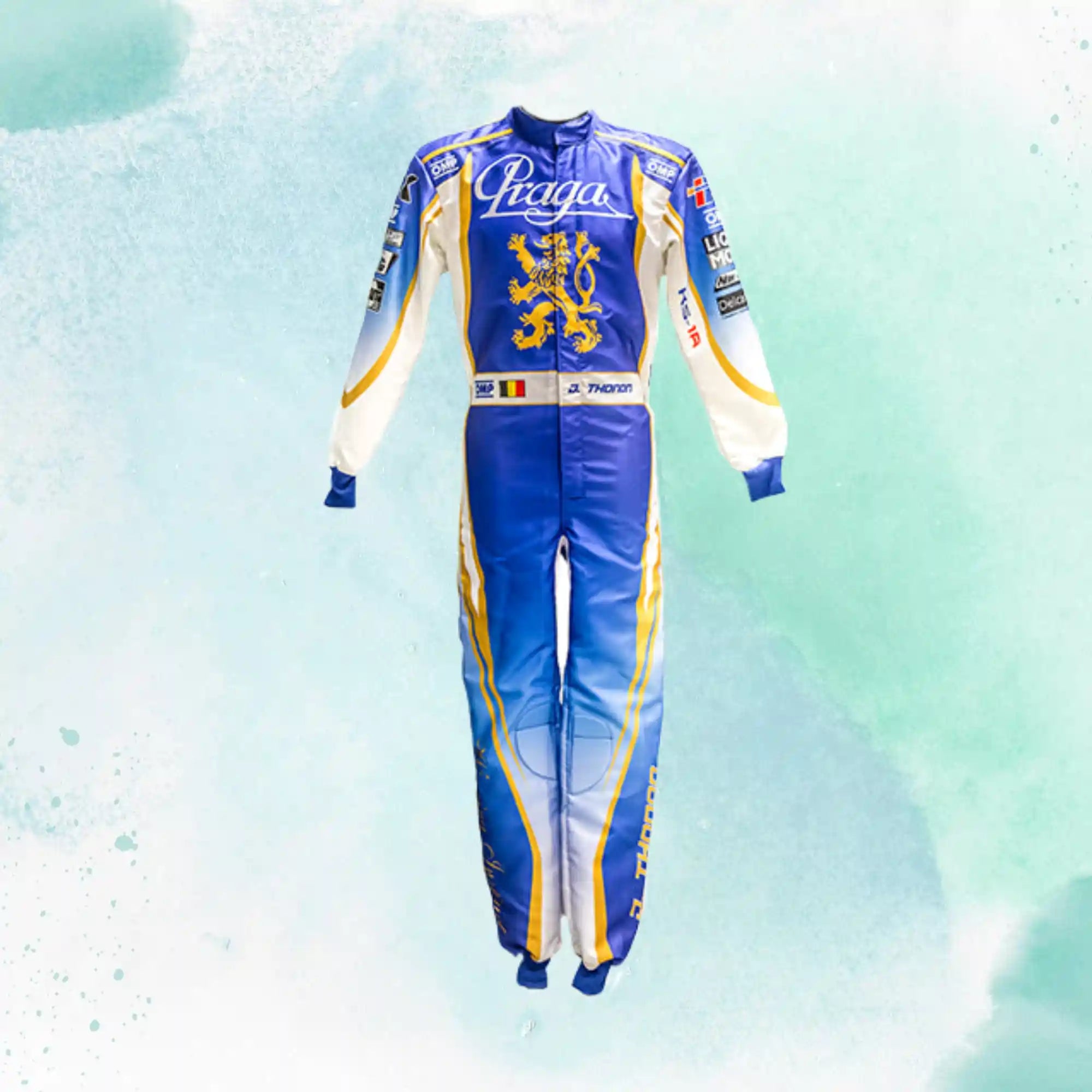 Praga Go Kart Replica Racing Suit Sublimation Printed - view 1