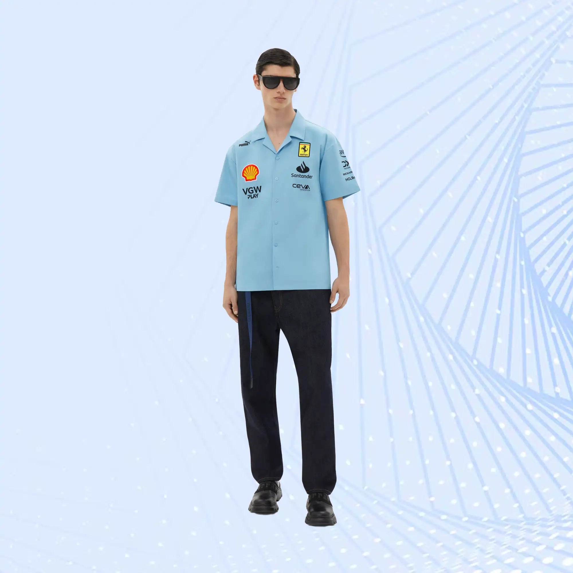 Puma for Scuderia Ferrari short-sleeved shirt – Miami Special Edition - view 2