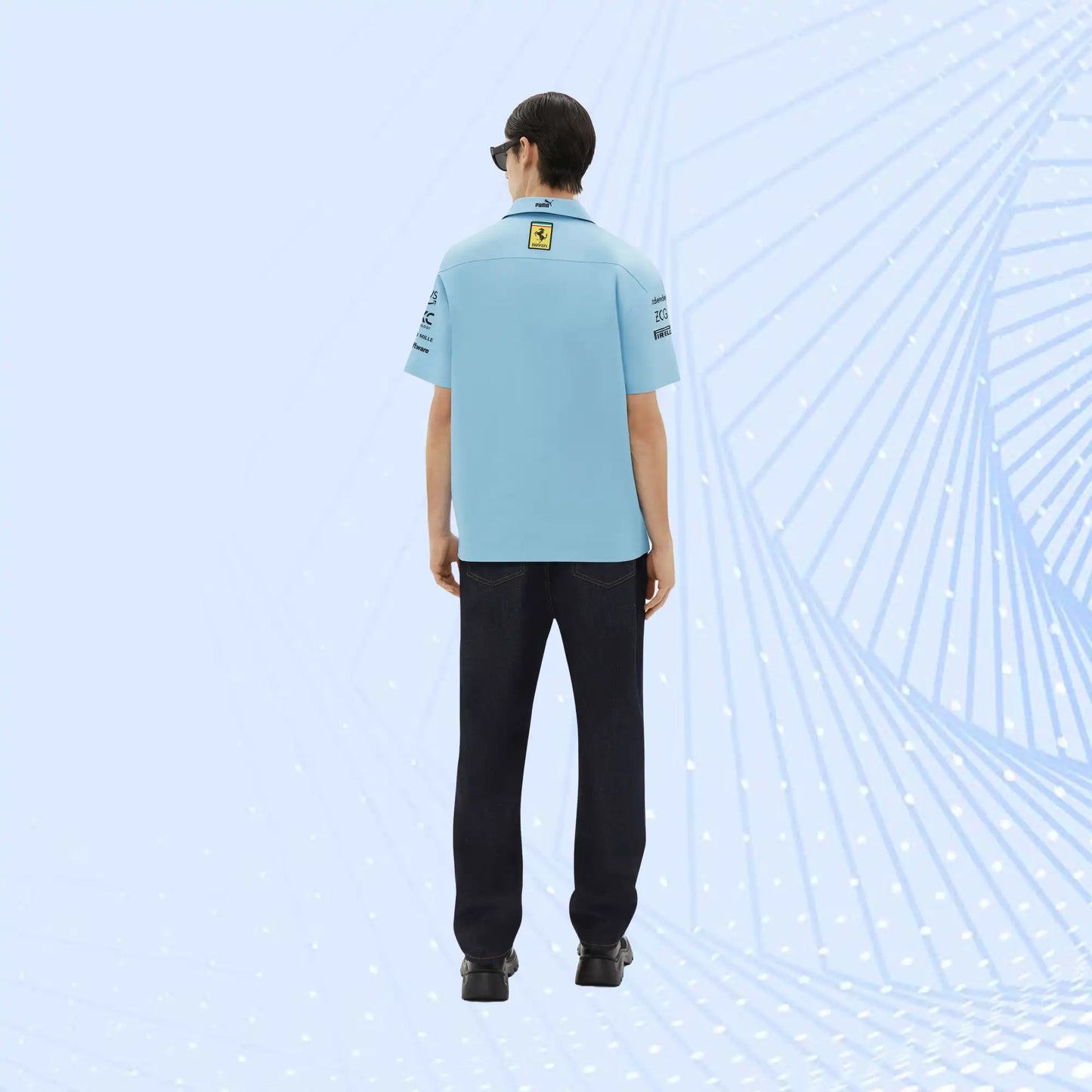 Puma for Scuderia Ferrari short-sleeved shirt – Miami Special Edition - view 4