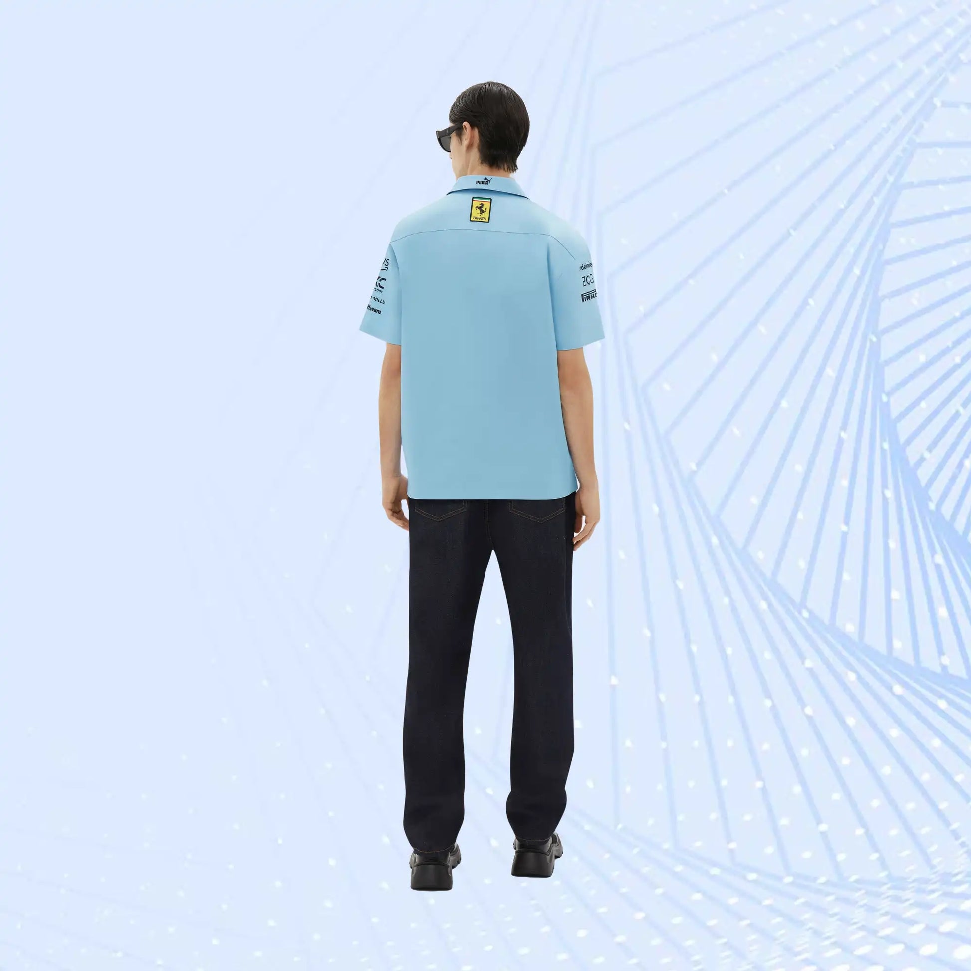 Puma for Scuderia Ferrari short-sleeved shirt – Miami Special Edition - view 4