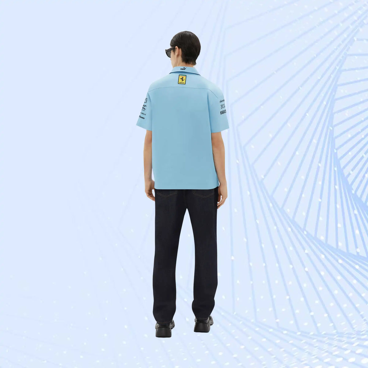 Puma for Scuderia Ferrari short-sleeved shirt – Miami Special Edition - view 4