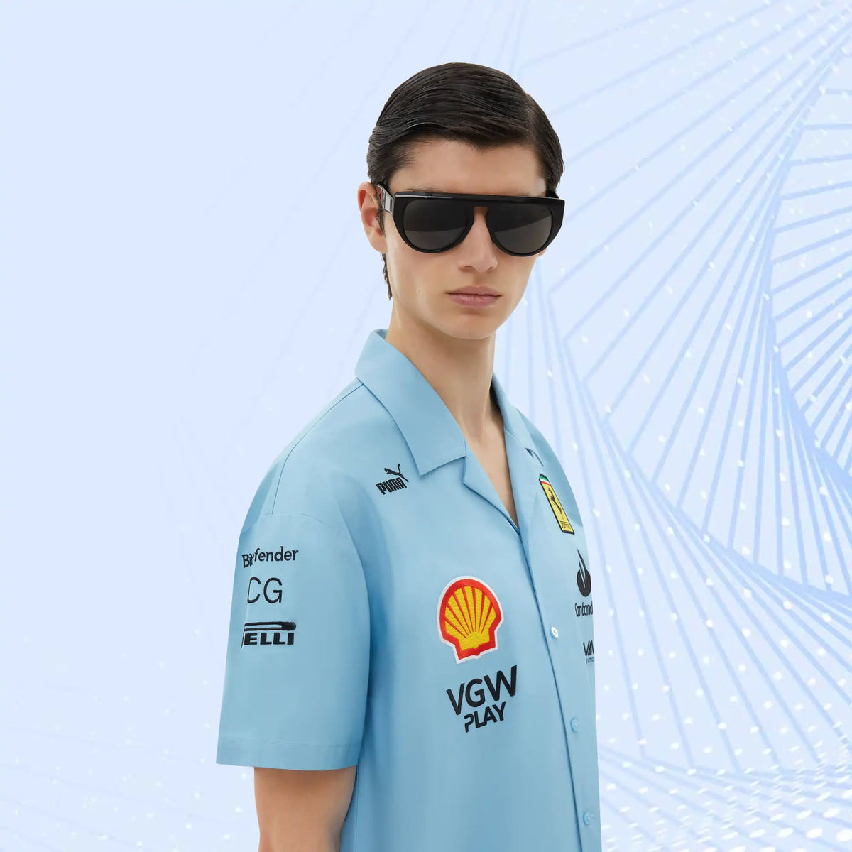 Puma for Scuderia Ferrari short-sleeved shirt – Miami Special Edition - view 5