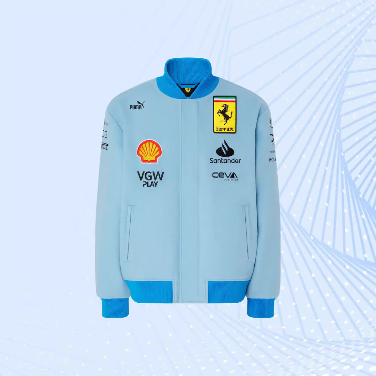 Puma for Scuderia Ferrari Varsity bomber jacket – Miami Special Edition - view 1