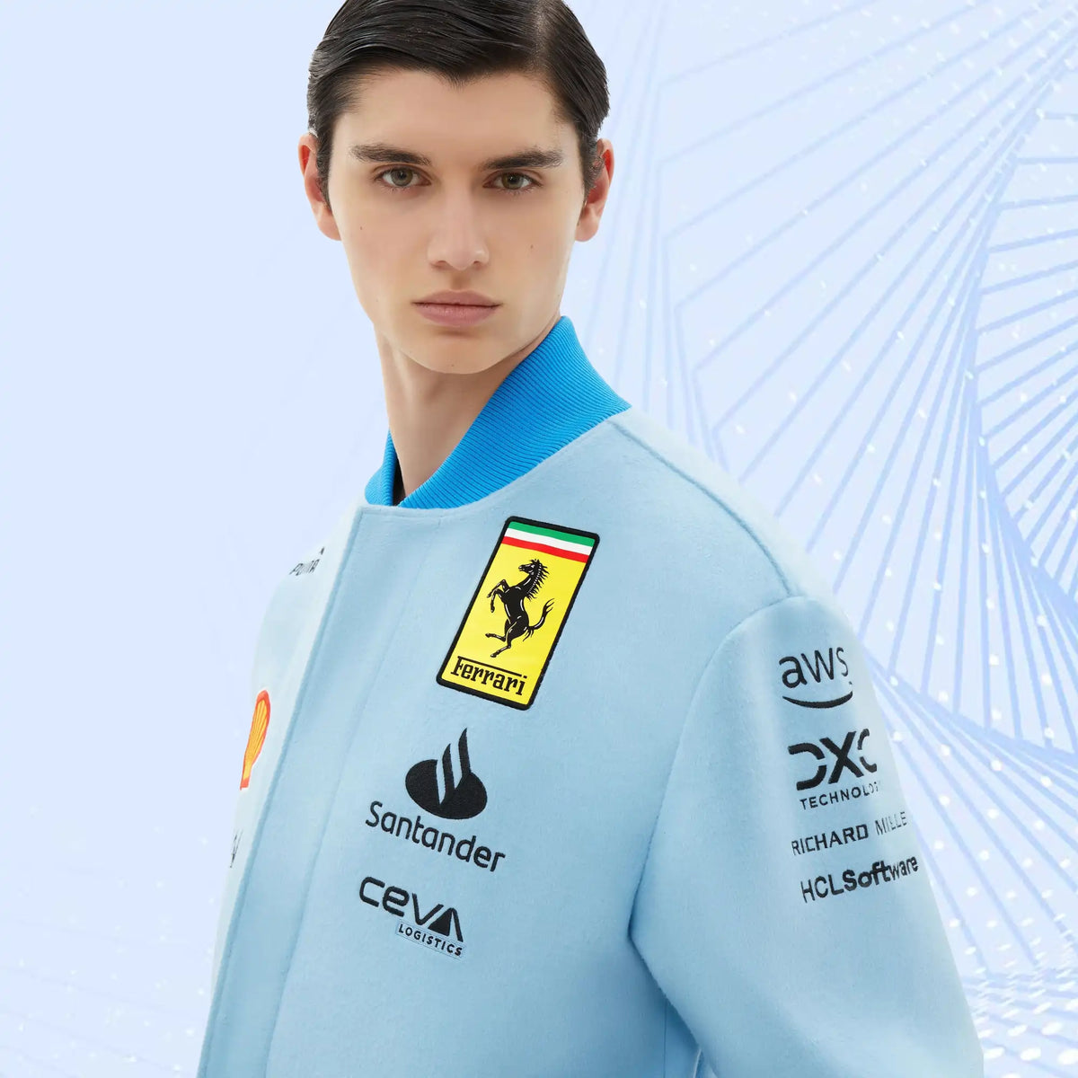 Puma for Scuderia Ferrari Varsity bomber jacket – Miami Special Edition - view 5