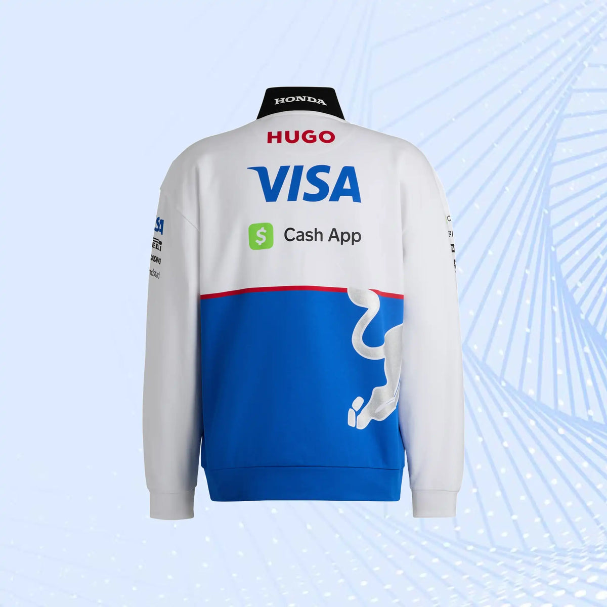 RB Cash App 2024 Team 1 / 4 Zip Replica Sweatshirt - view 3
