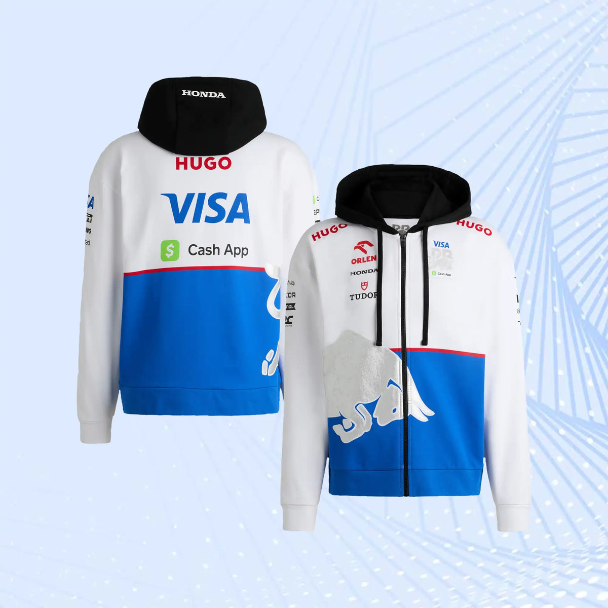 RB Cash App 2024 Team Replica Full Zip Hoodie - view 1