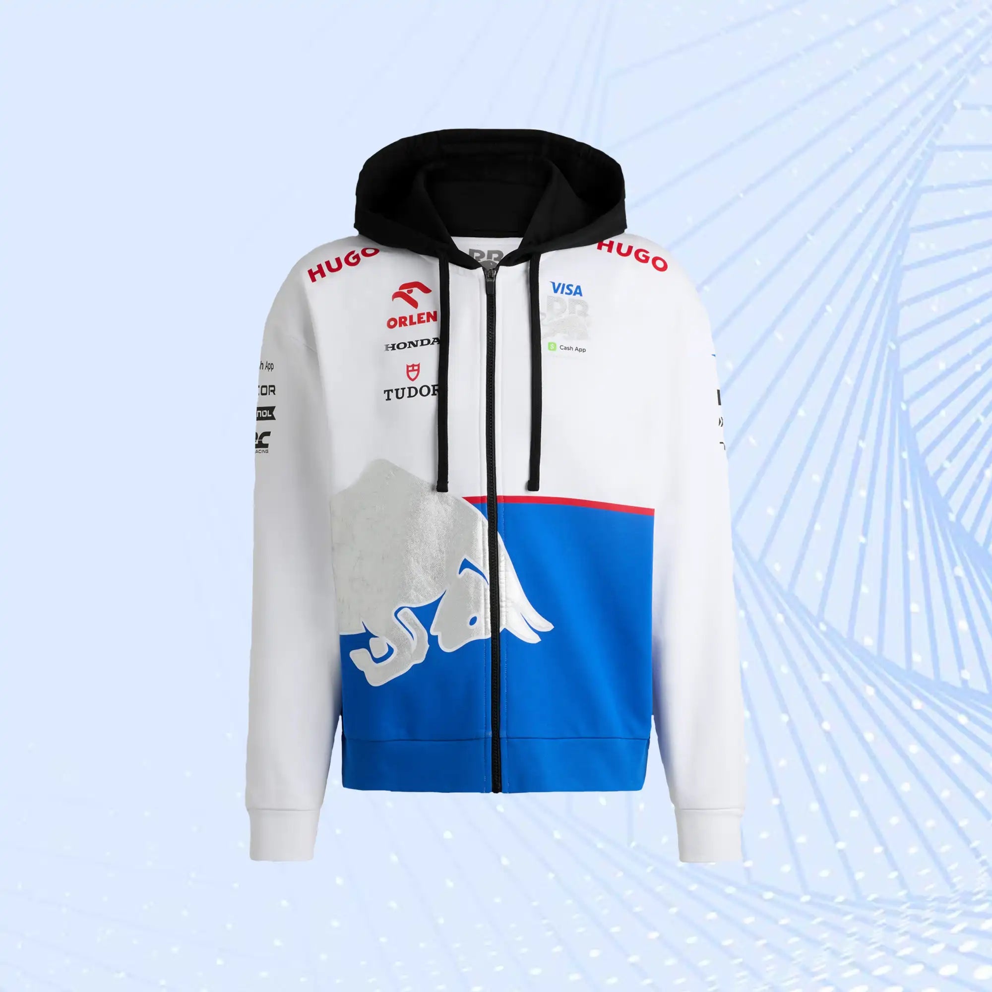 RB Cash App 2024 Team Replica Full Zip Hoodie - view 2