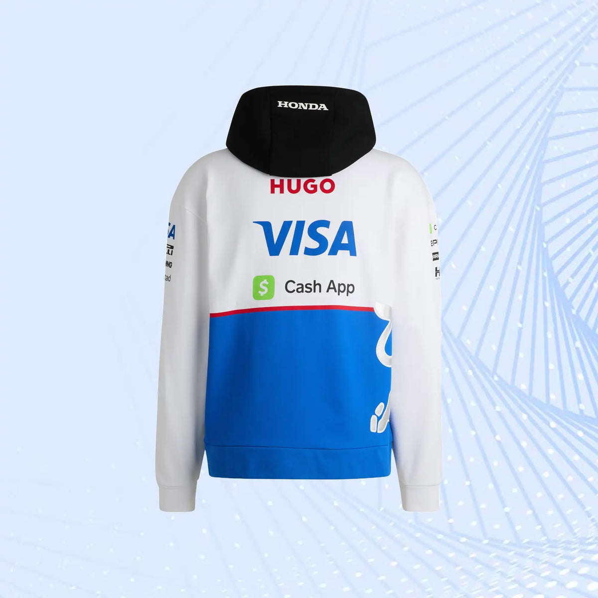 RB Cash App 2024 Team Replica Full Zip Hoodie - view 3