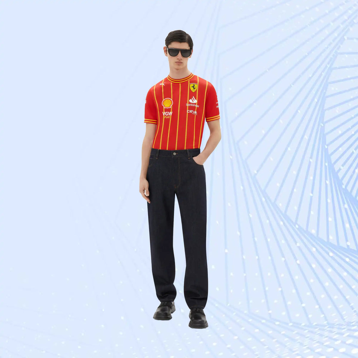Sainz Puma Football Shirt for Scuderia Ferrari- Austrian Special Edition - view 5
